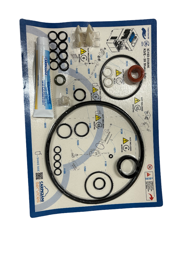 Produktbild Service Set Mixing Carpicare Kit K 3/E, 3X Shakeside 1M, 2092577