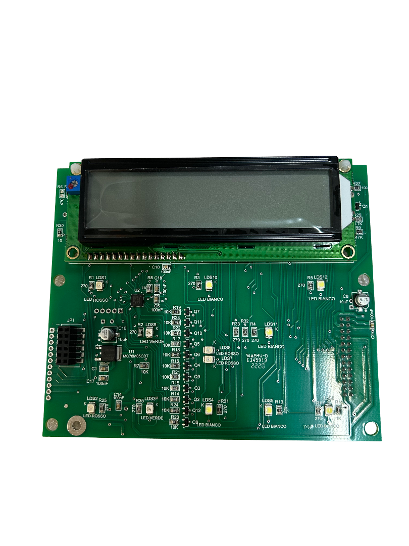 Produktbild Elektronische Platine 6W4R2G 160x32 WH, grau für neue Maschine