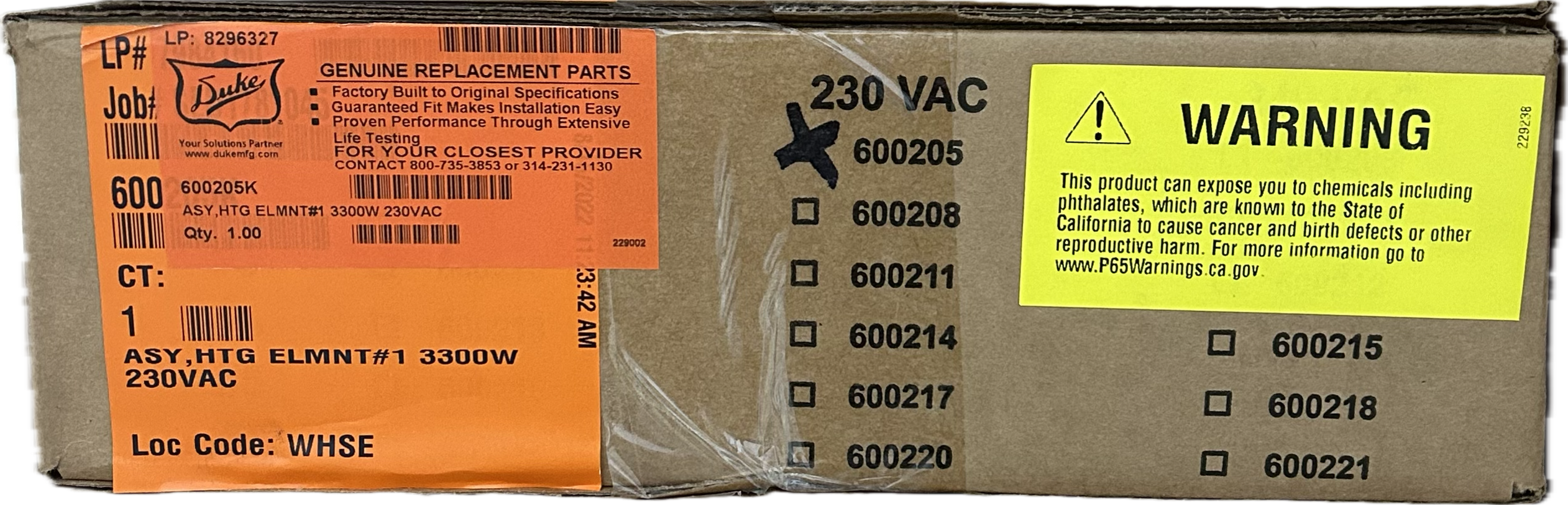 Produktbild KIT, Heating Element 230VHeizung Nr.1