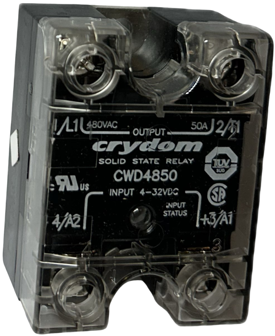 Produktbild Relais Solid State 50A, AC für Heizung 1-3 u. 5+6