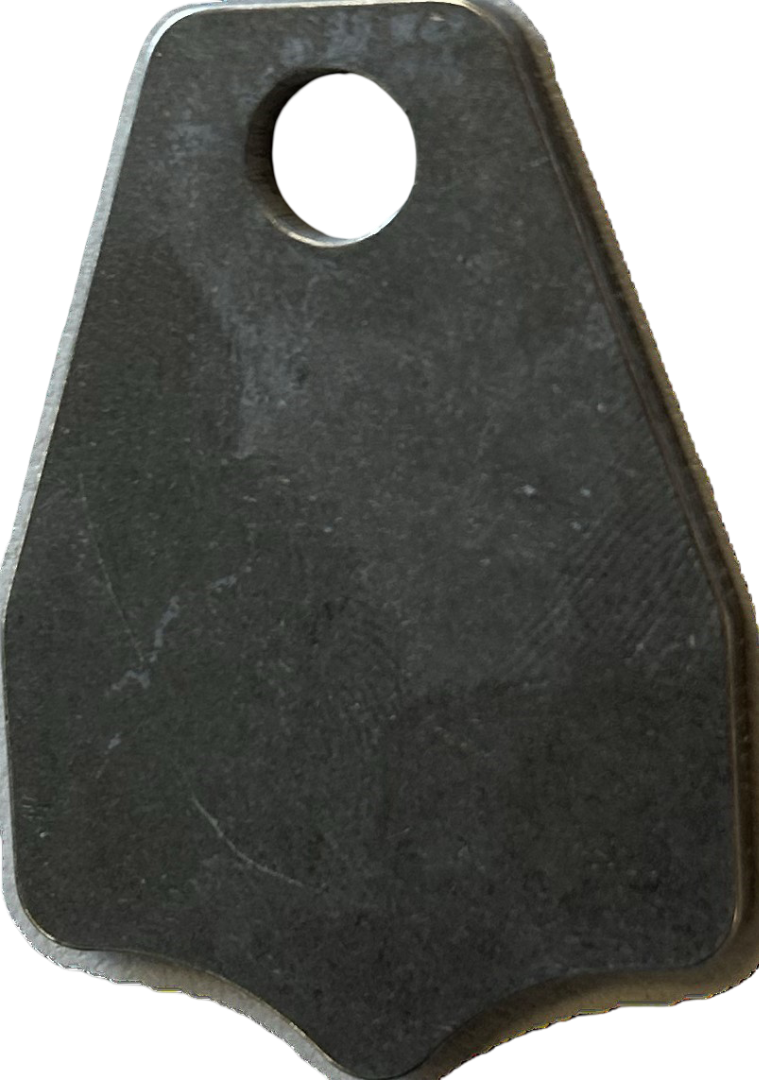 Produktbild Cover Stop HS2Riegel Edelstahl HS2
