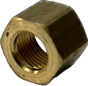Produktbild Nut, 3/8 CompressionMessing Überwurfmutter für Gasrohr zu #175547